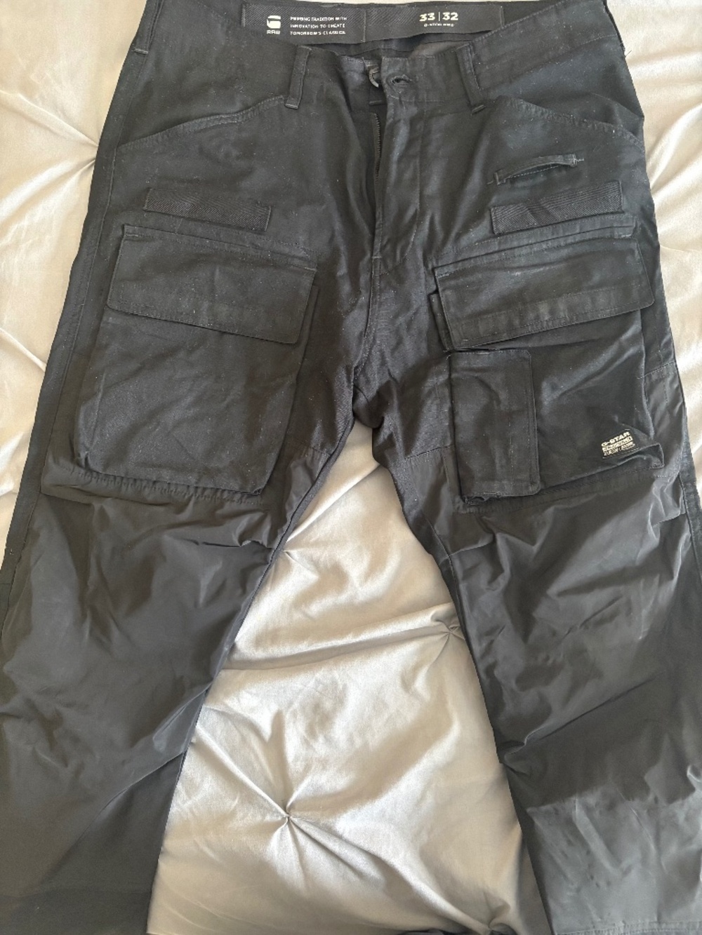 G star raw tapped cargo pants